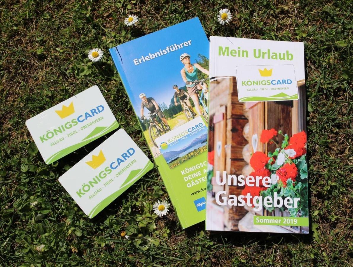 Ferienwohnung Leibelt Füssen Buitenkant foto
