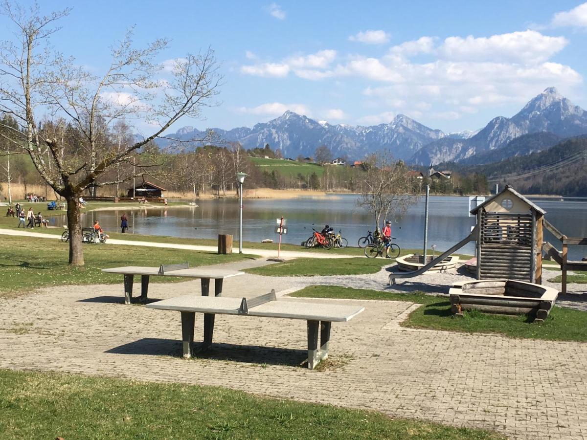 Ferienwohnung Leibelt Füssen Buitenkant foto