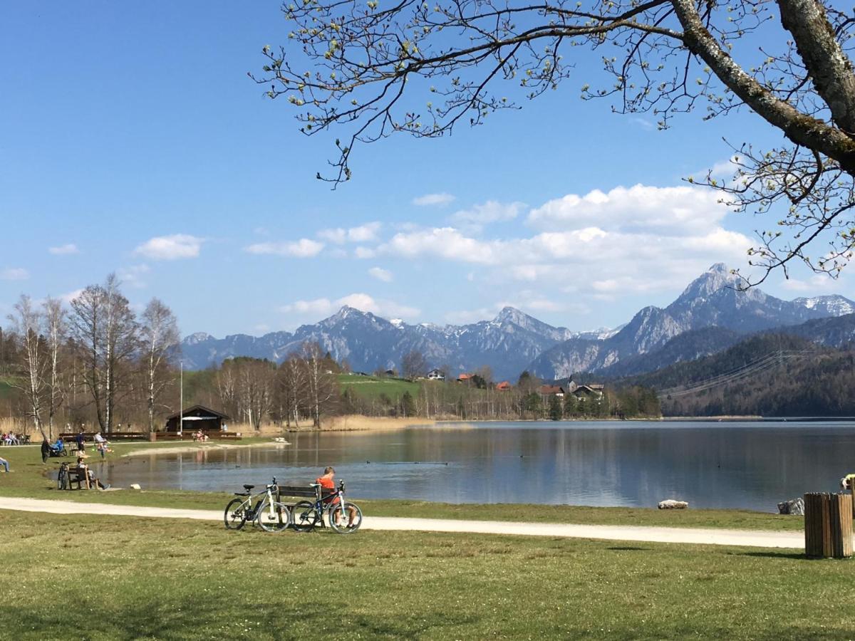 Ferienwohnung Leibelt Füssen Buitenkant foto